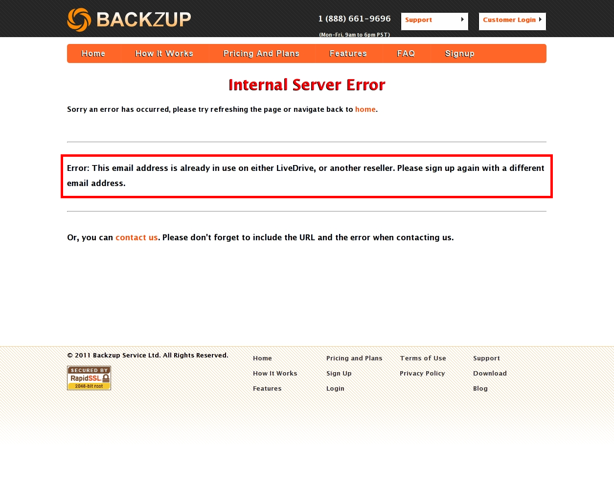 Free Online Backup Service, Backzup.com, Protecting Over 20,000 Computers